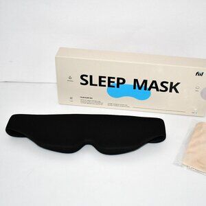 FIIL Sleep Eye Mask – 100 Percent Blackout 3D Sleep Mask for Side Sleepers – NWT